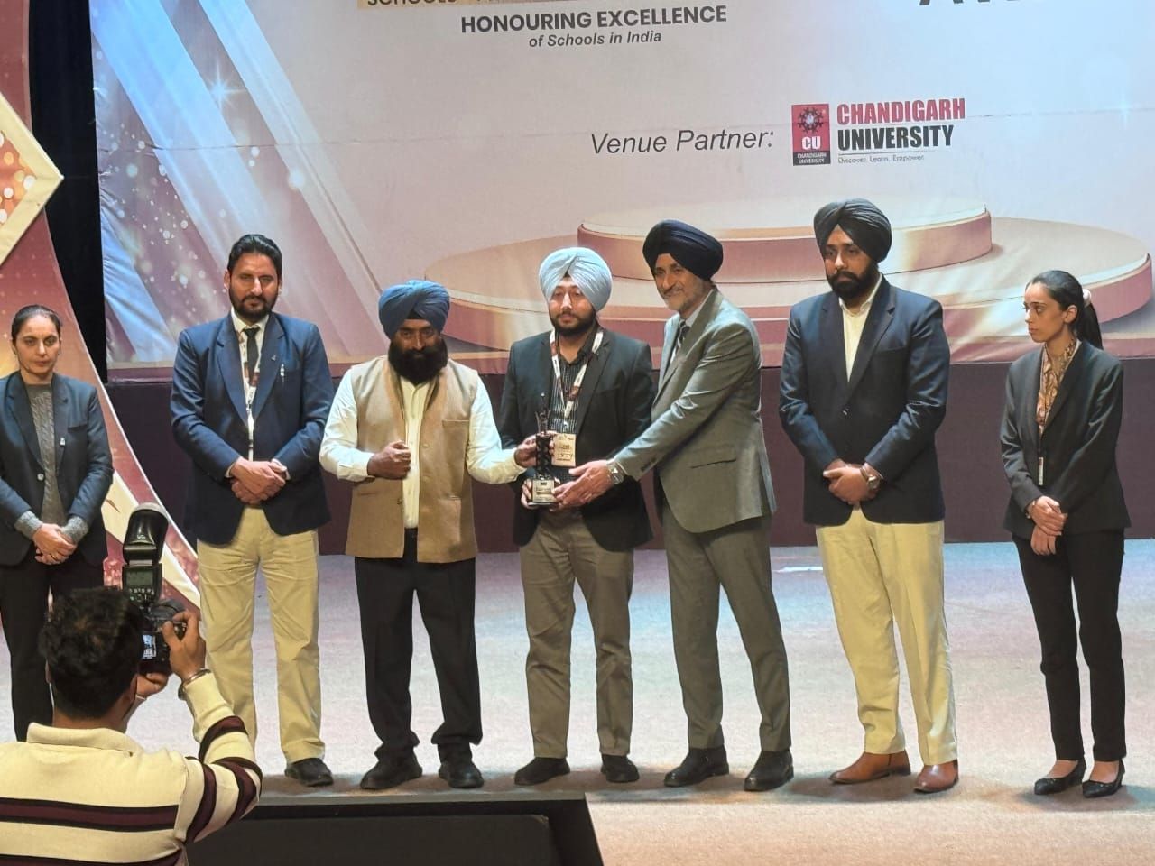 Prabhjot Singh Pride of school Award